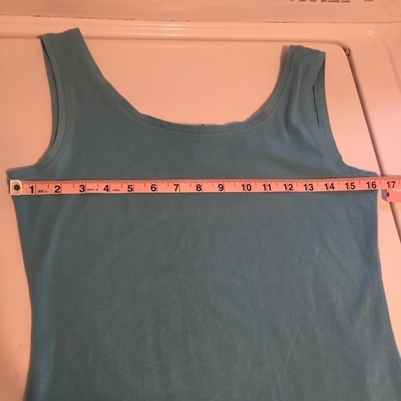 Free Blue Cotton Tank Top New With Tags - Picture 4 of 7